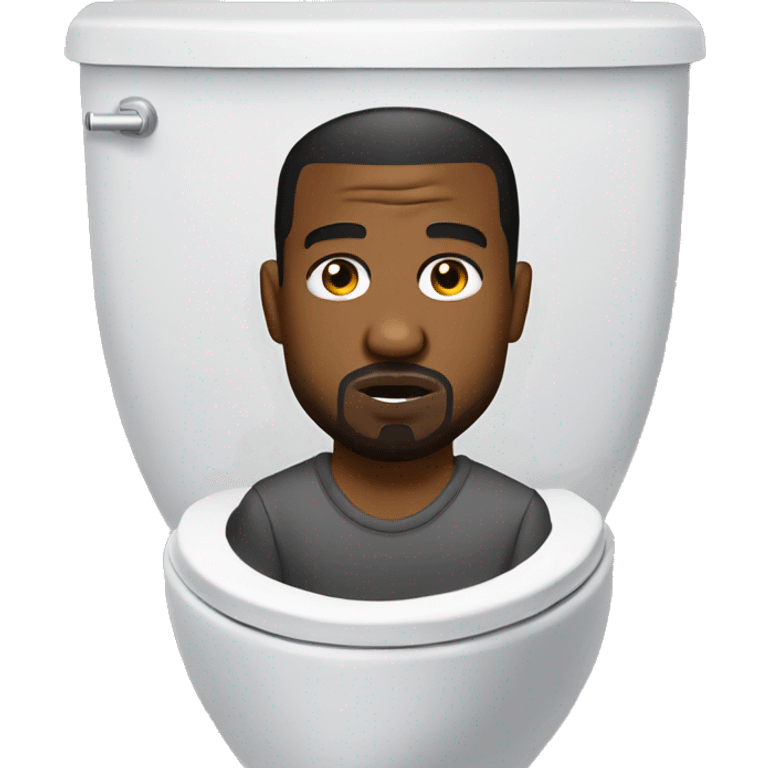 kanye west skibidi toilet emoji