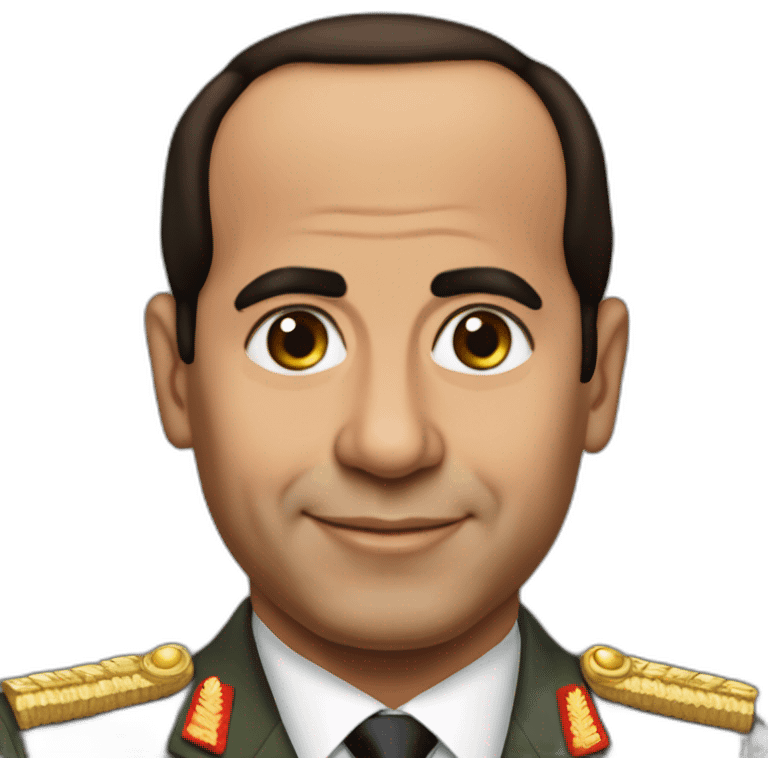 Abdel Fattah El-Sisi emoji