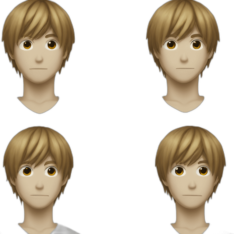 Light Yagami from Death note emoji