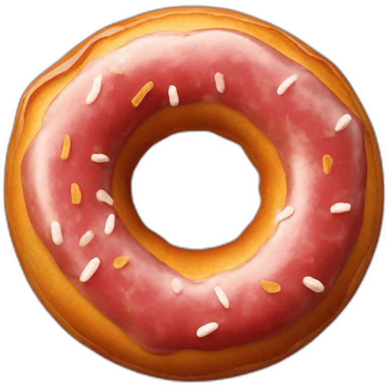 saucisse dans donut emoji