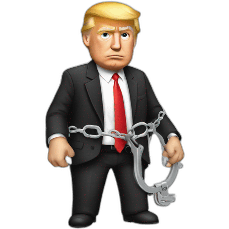 trump-in-handcuffs emoji