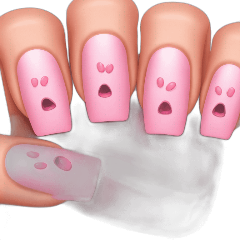 patrick star long nails emoji