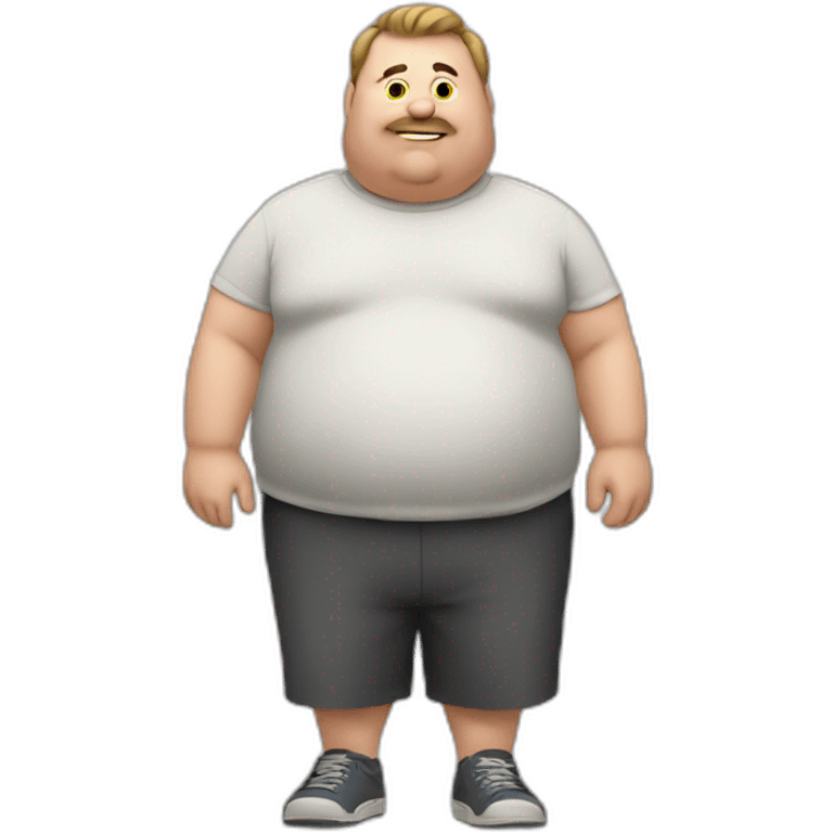 fat man emoji