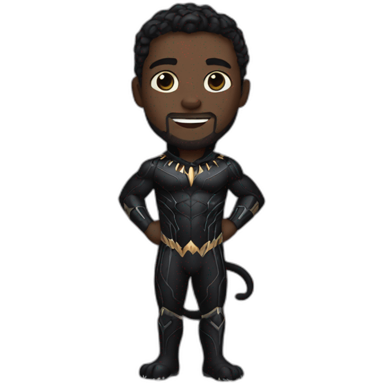 black panther emoji