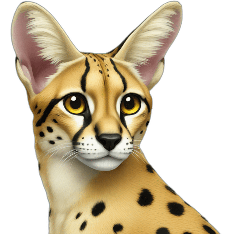 Serval emoji