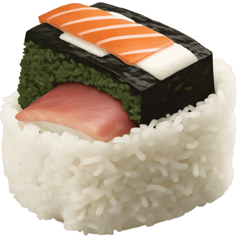 Spam musubi emoji