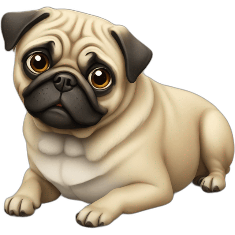 old pug emoji