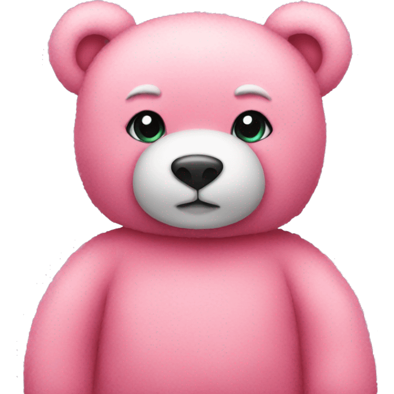 pink teddy bear emoji