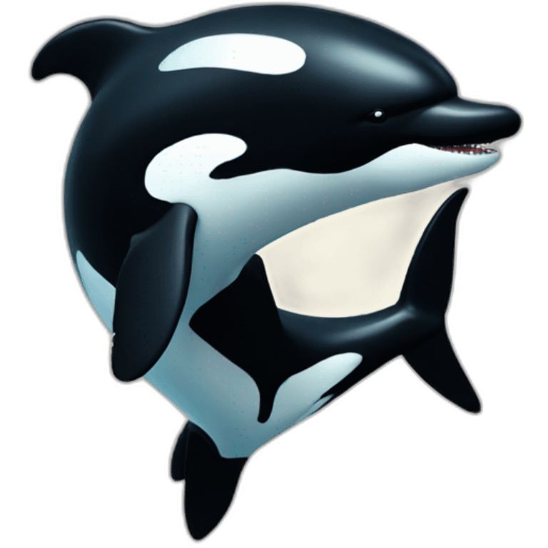 Orca deadly hunter emoji