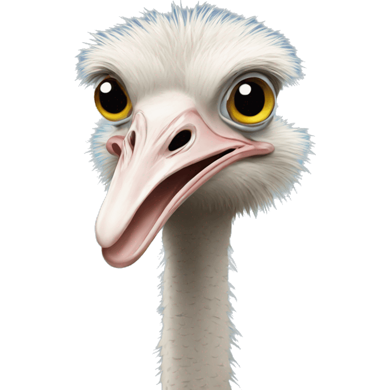 Ostrich emoji