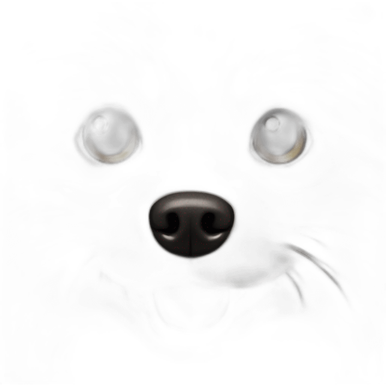 black Pomeranian emoji