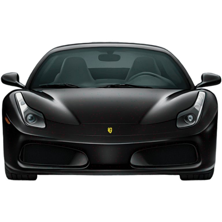 black ferrari  emoji