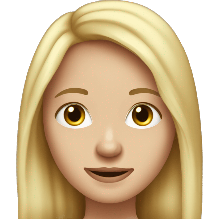 Sarah. She's in her twenties, like me, and she's slim with long blonde hair. She's very friendly but she is noisy. She talks loudly and loves listening to loud music. emoji