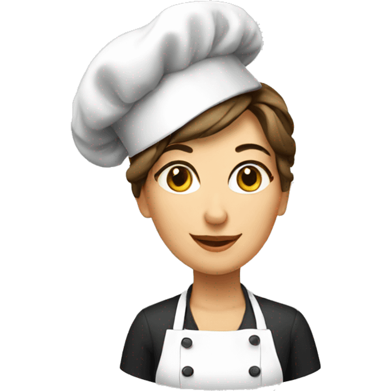 Italian woman chef  emoji