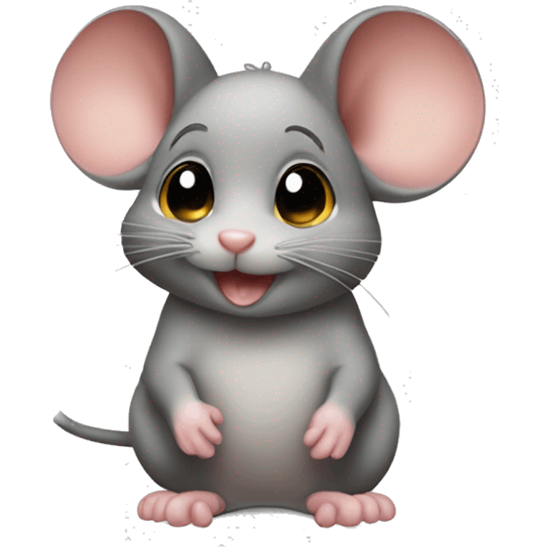  a chiby cute little mouse emoji