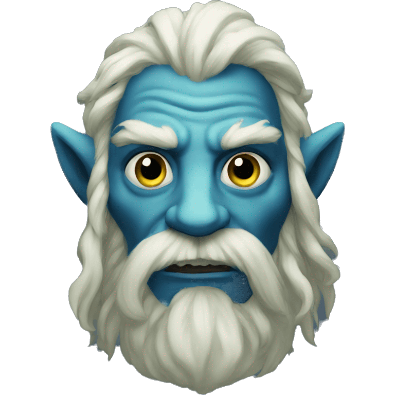 Spectral giant firbolg blue emoji