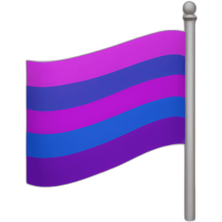 Bisexuel flag emoji