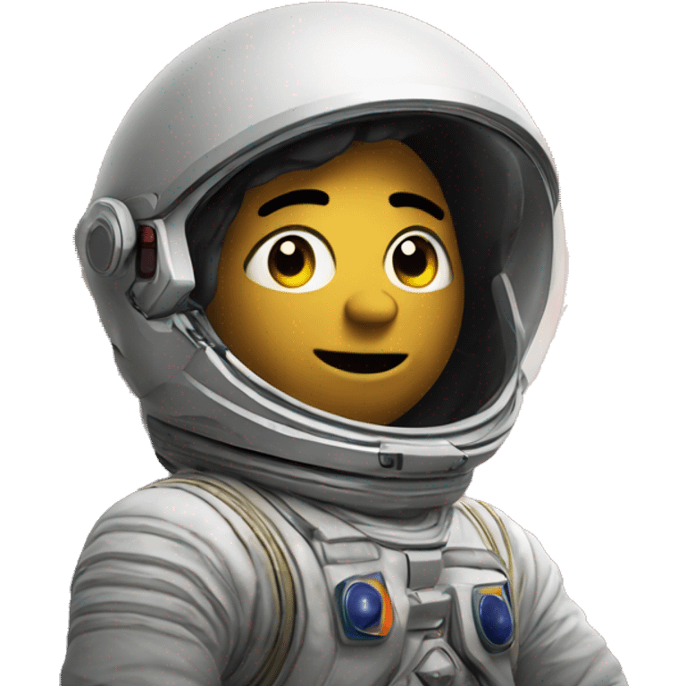 me on Saturn emoji