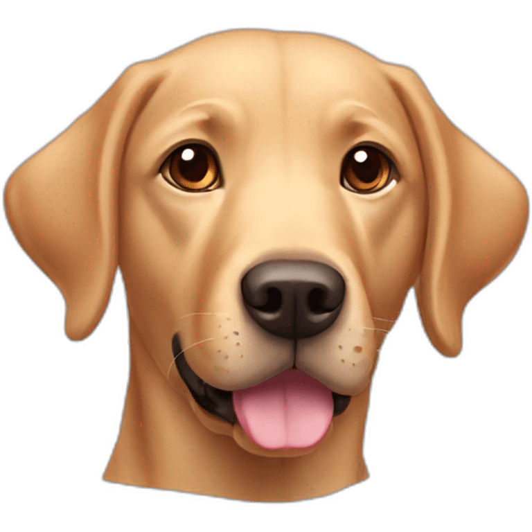 Labrador roux emoji