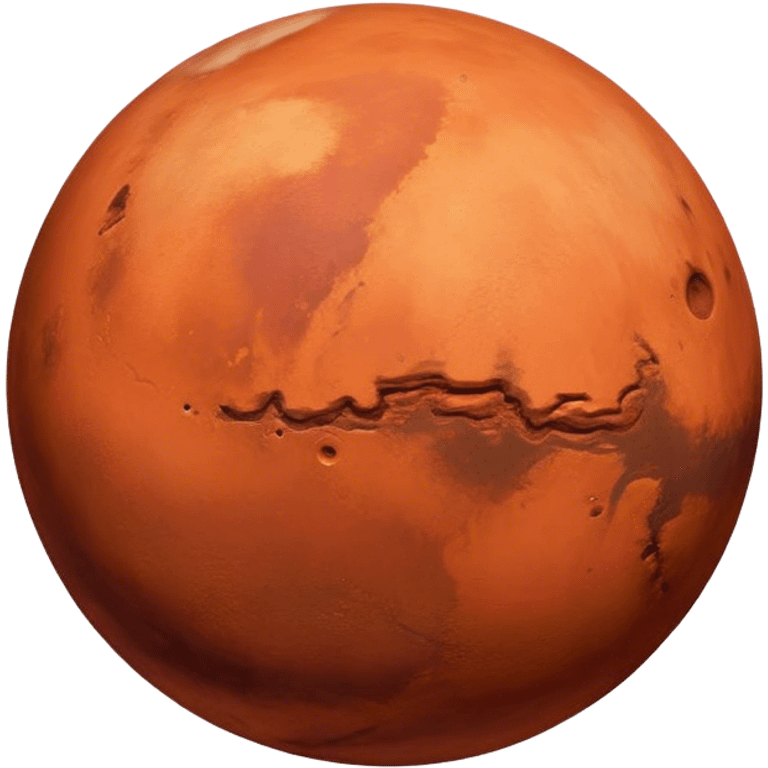 Planet Mars emoji