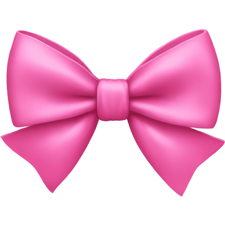 Pink bow emoji