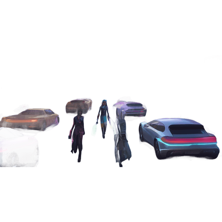 cyberpunk city emoji