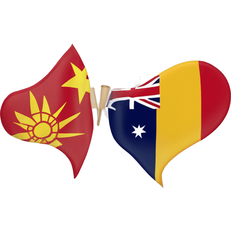 spainish and australian flag emoji