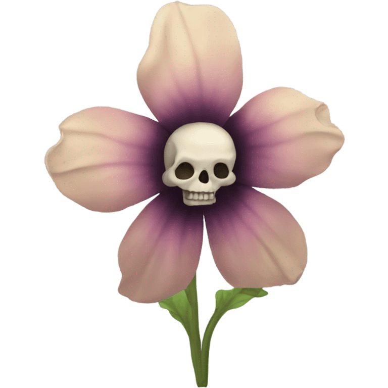 a pretty dead flower  emoji