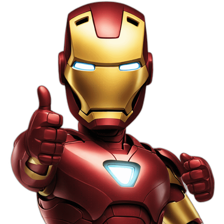 Ironman thumbs up emoji