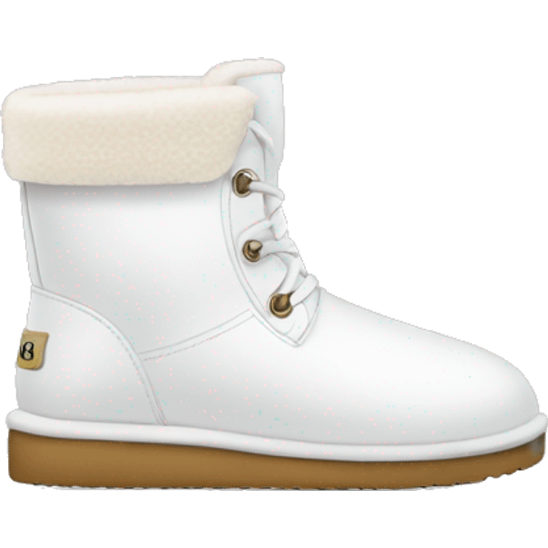 white uggs emoji