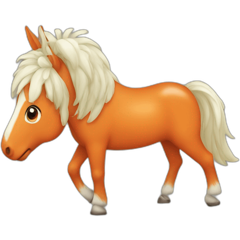 Carrot horse emoji