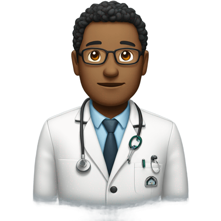 Sherpa wearing a doctor coat emoji