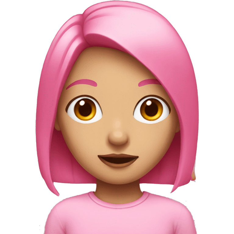 pink girl emoji