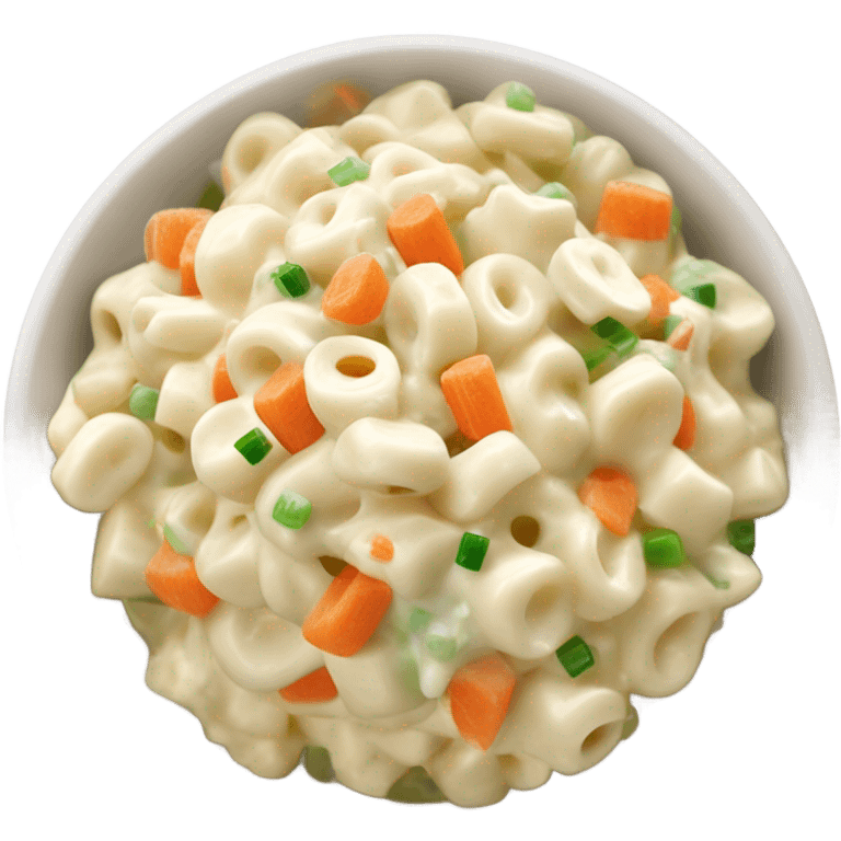 Hawaiian Mac salad emoji