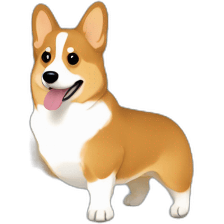 corgi with Tailwind CSS T-shirt emoji