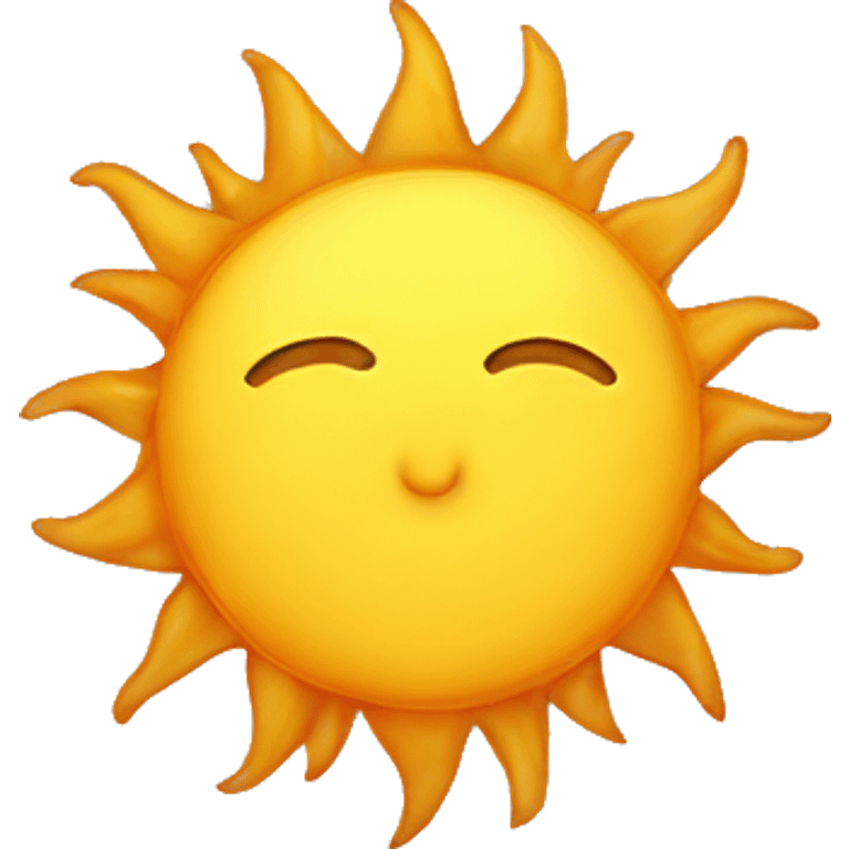 Sun aesthetic  emoji