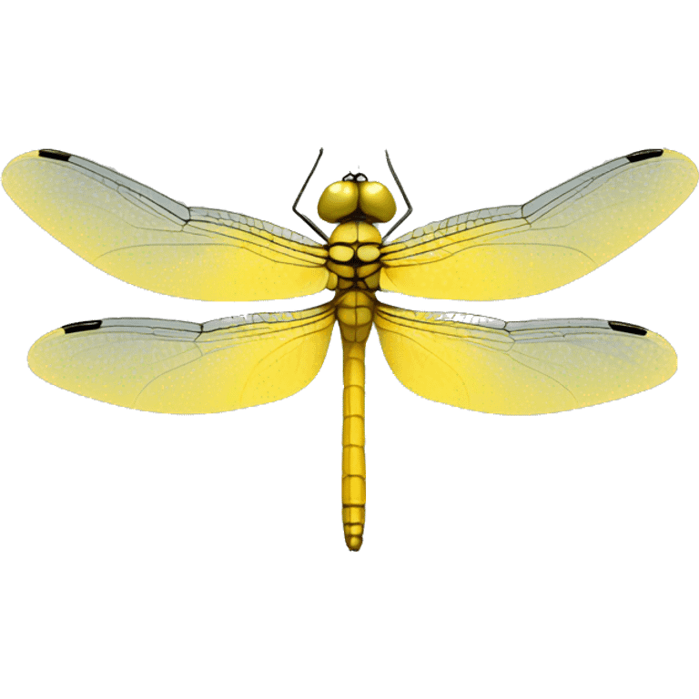 yellow symbolic dragonfly emoji emoji