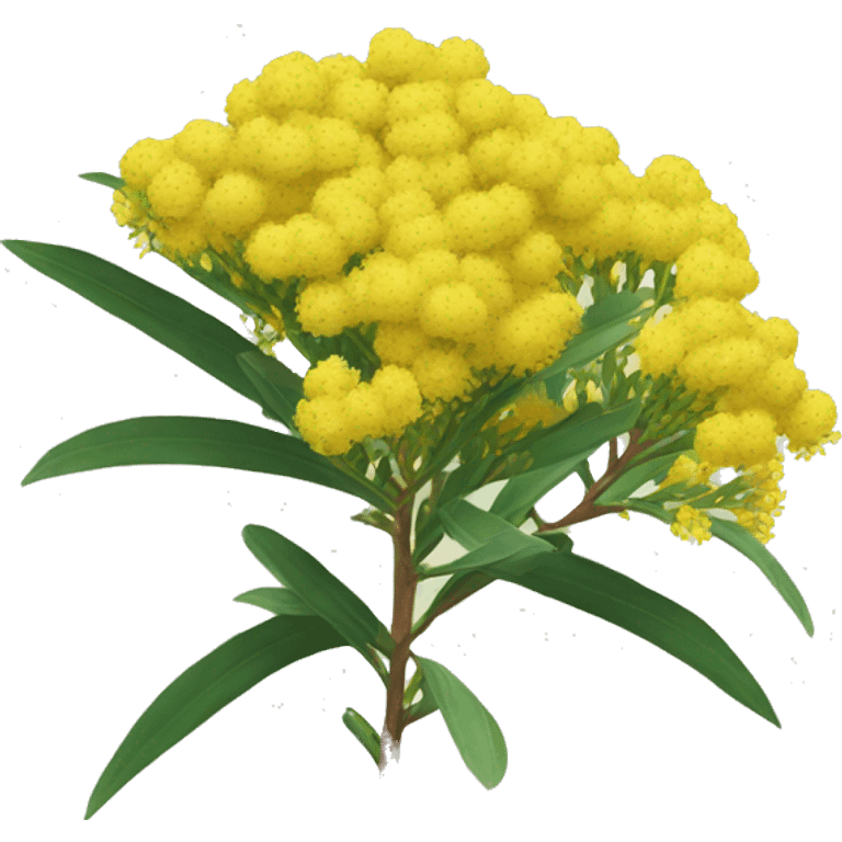 Flowering australian wattle emoji