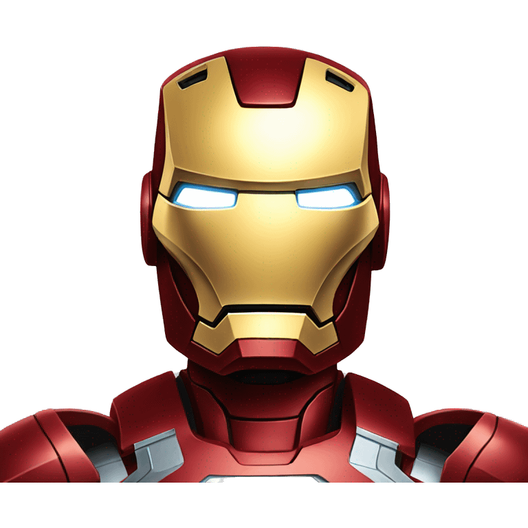 Iron man qui court emoji