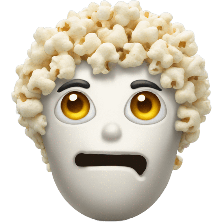 Popcorn Brain emoji