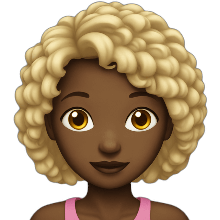 african girl emoji