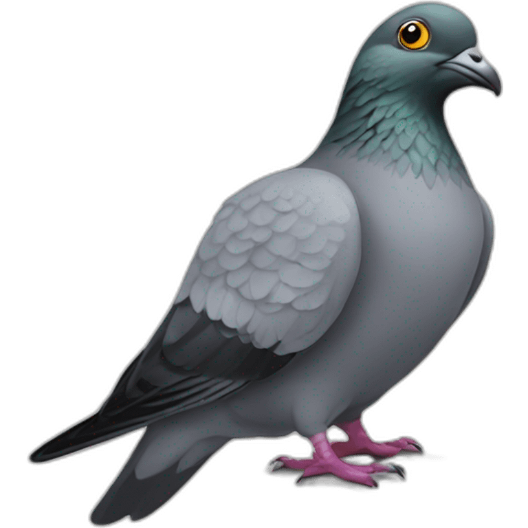 Gangsta pigeon emoji