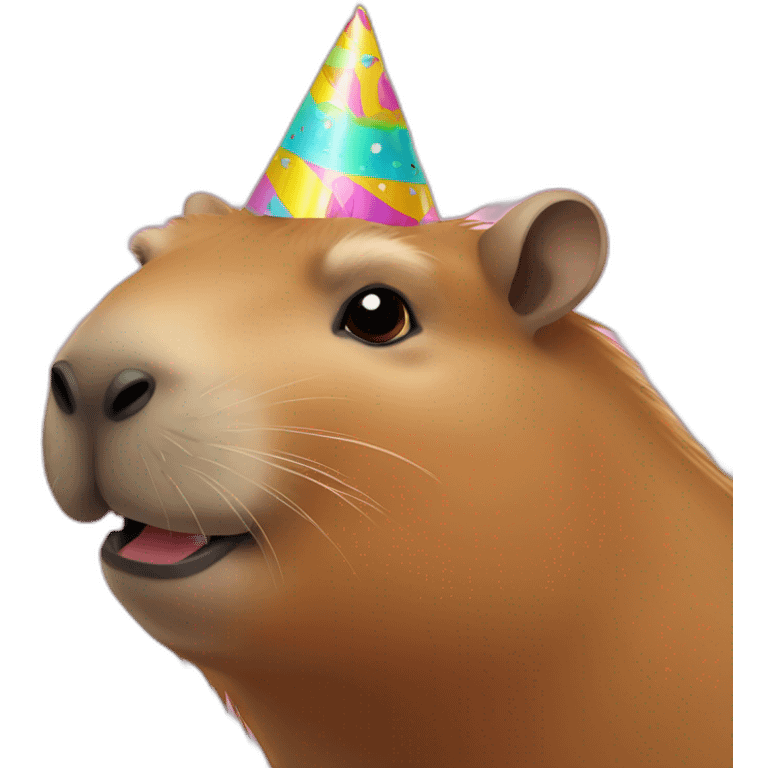 party capybara emoji