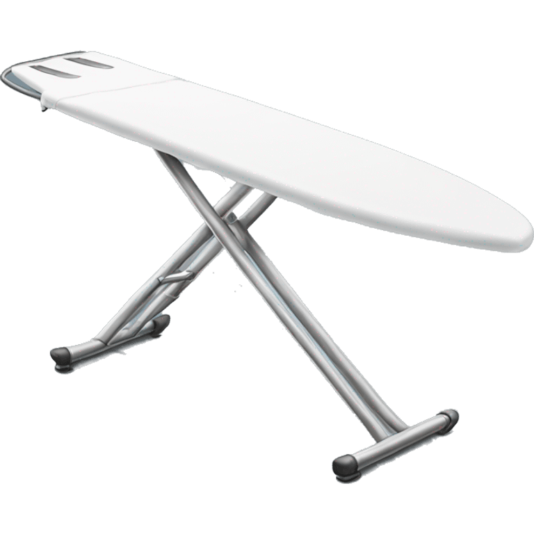 Isolated realistic full length ironing board  emoji