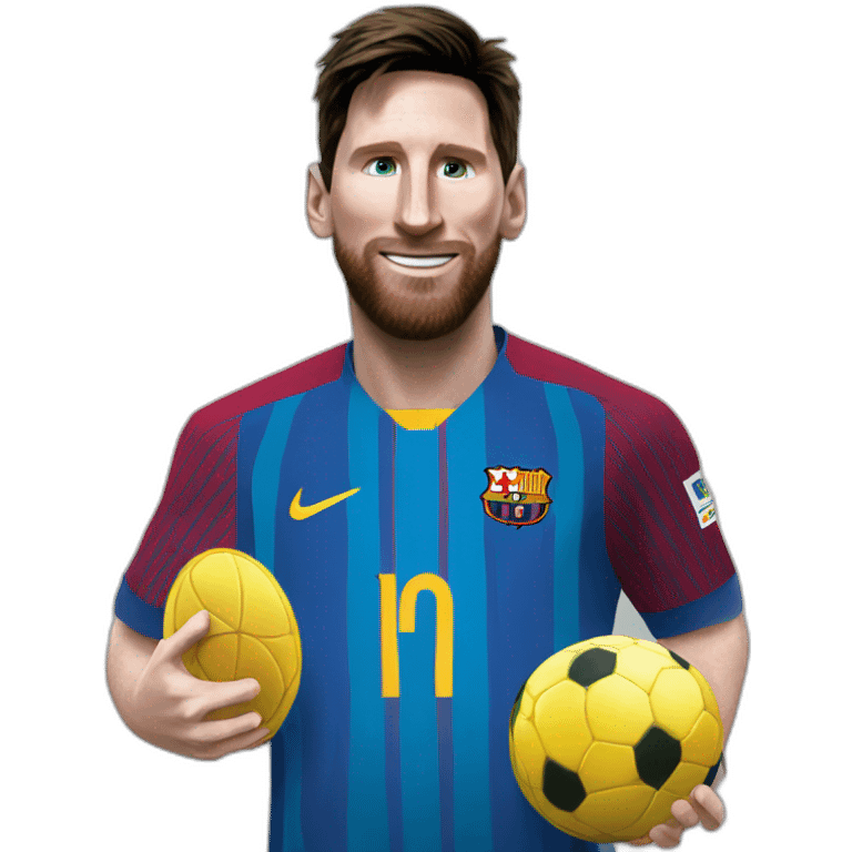 messi con dinero emoji