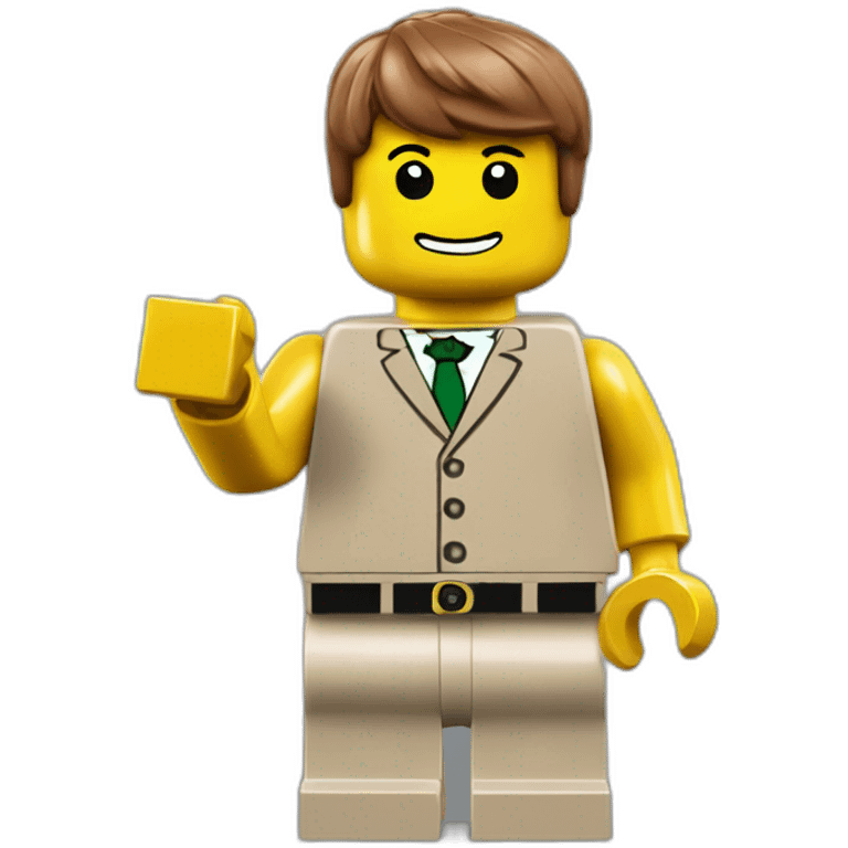 Lego man emoji