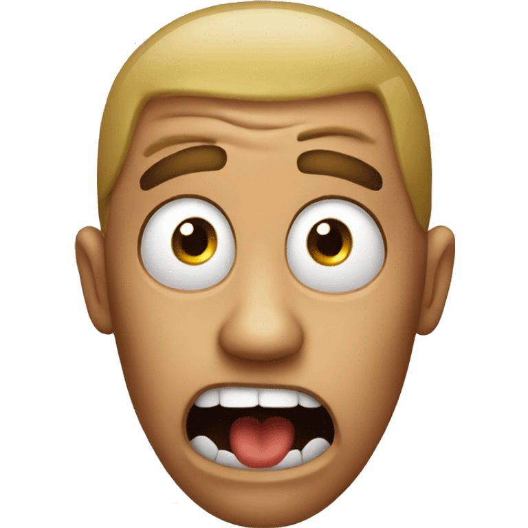 Terrified emoji emoji