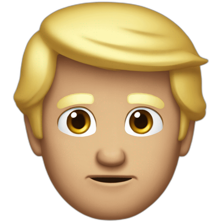 Trump saying ya ok john emoji