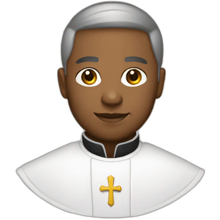 priest with cassock emoji