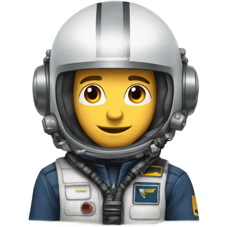 Martin Apprich in cockpit emoji